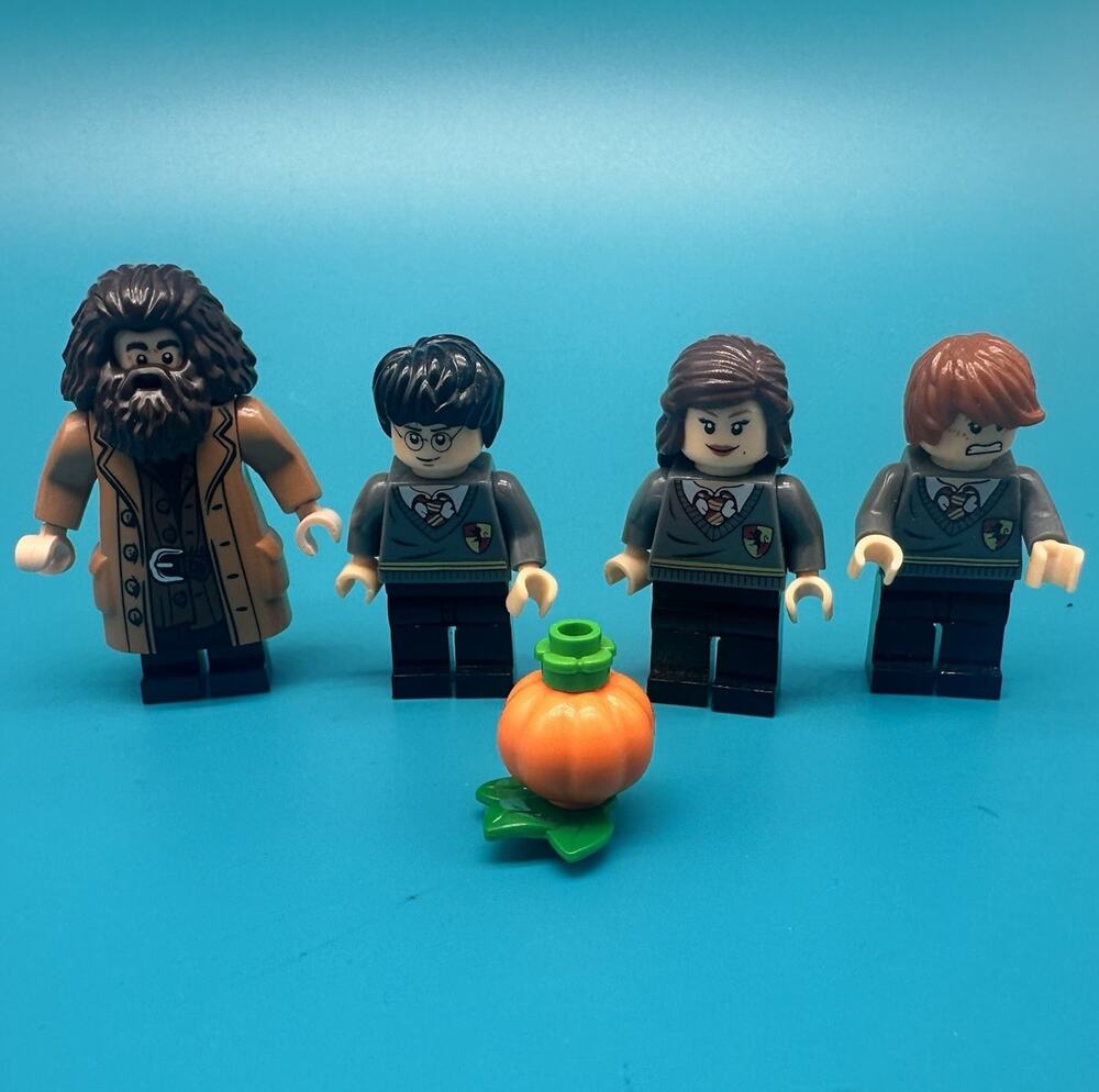 LEGO Harry Potter Mini Figures Harry Hagrid Hermione & Ron From # 4738